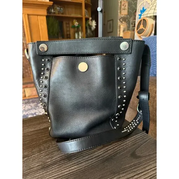 3.1 Phillip Lim Black Dolly Studded Leather Multiwear Crossbody